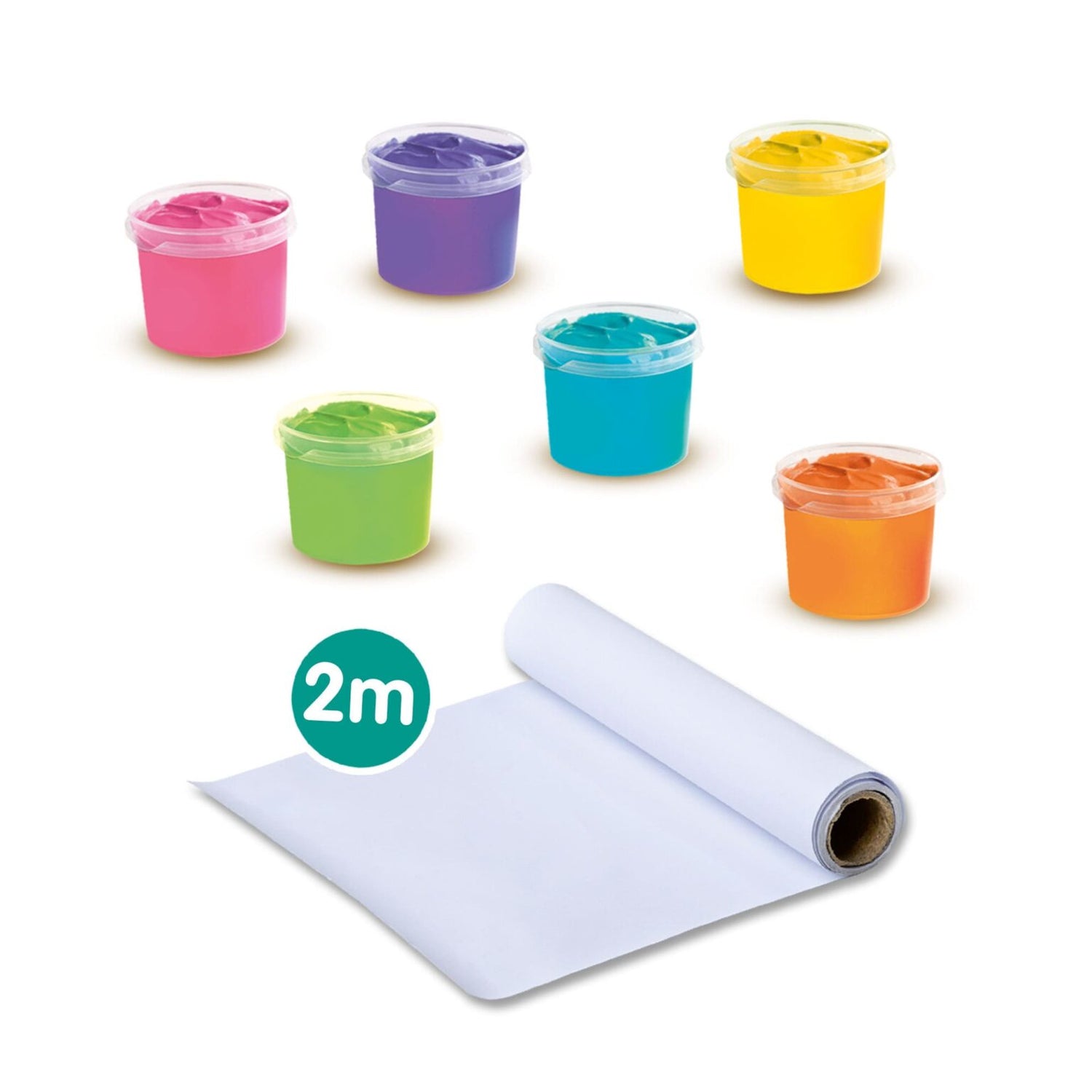 Fingerpaint Mega Set 6 Colours X 110 ML