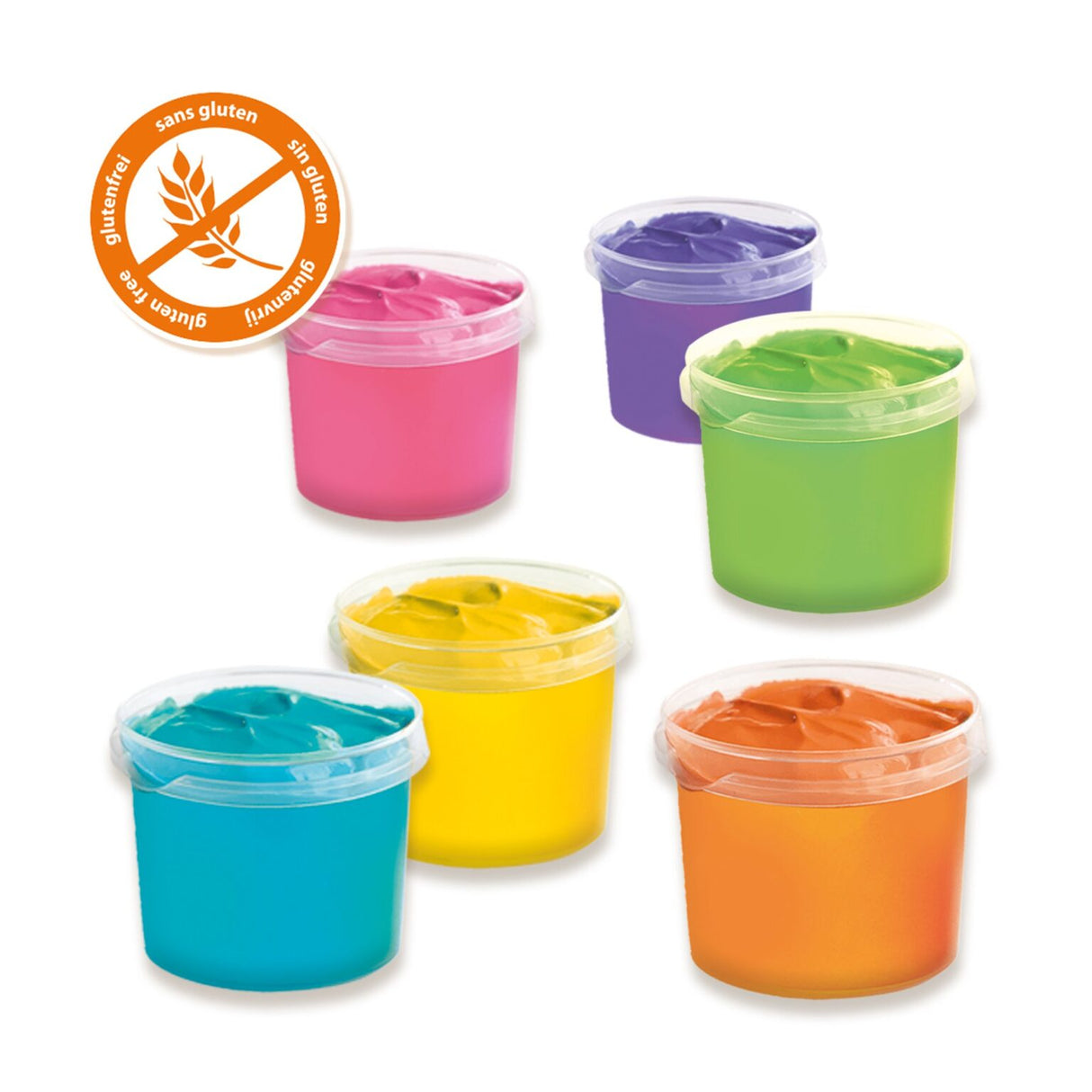 Fingerpaint Mega Set 6 Colours X 110 ML
