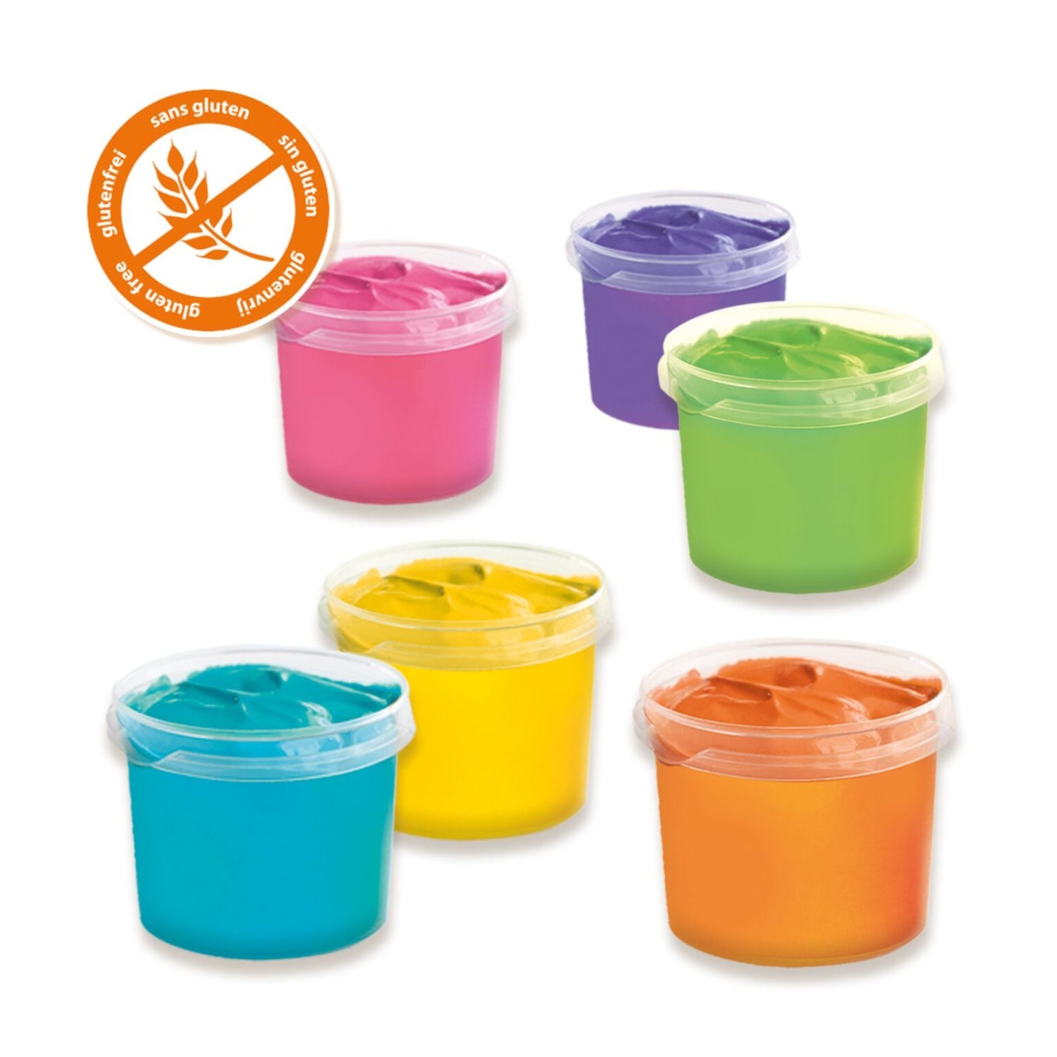 Fingerpaint Mega Set 6 Colours X 110 ML