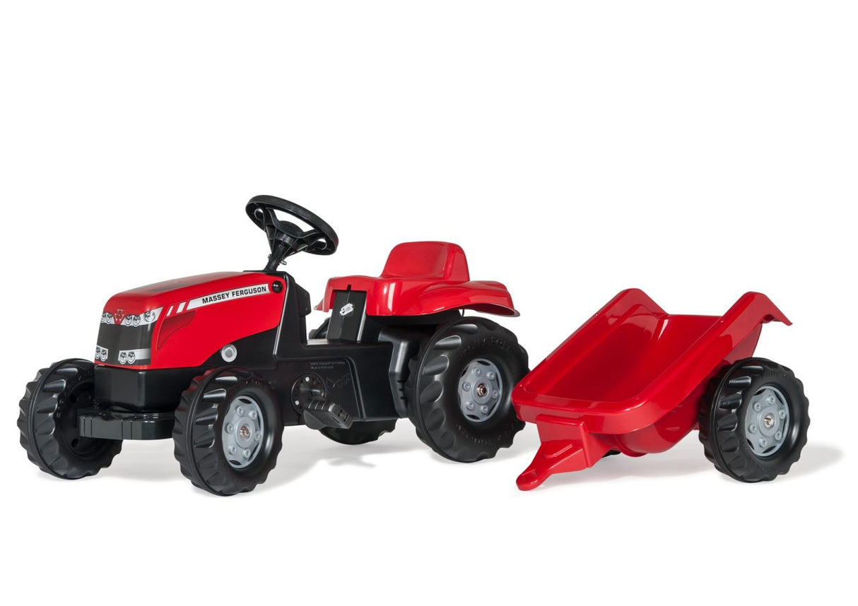 Rolly Toys Kid Massey Ferguson Tractor & Trailer