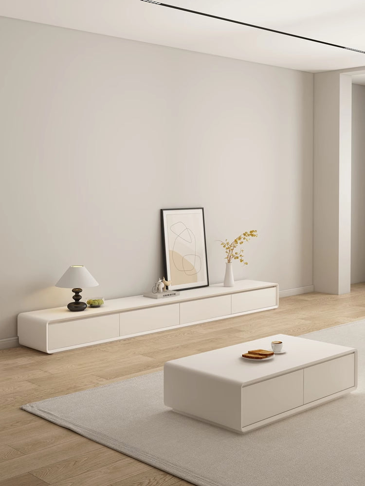 Addie TV Stand, Cream