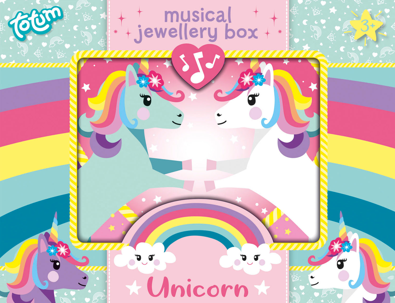 Unicorn Musical Jewellery Box