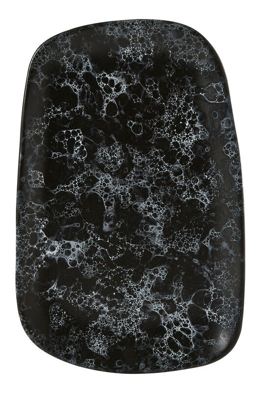 Hygge Large Black Marble Effect Serving