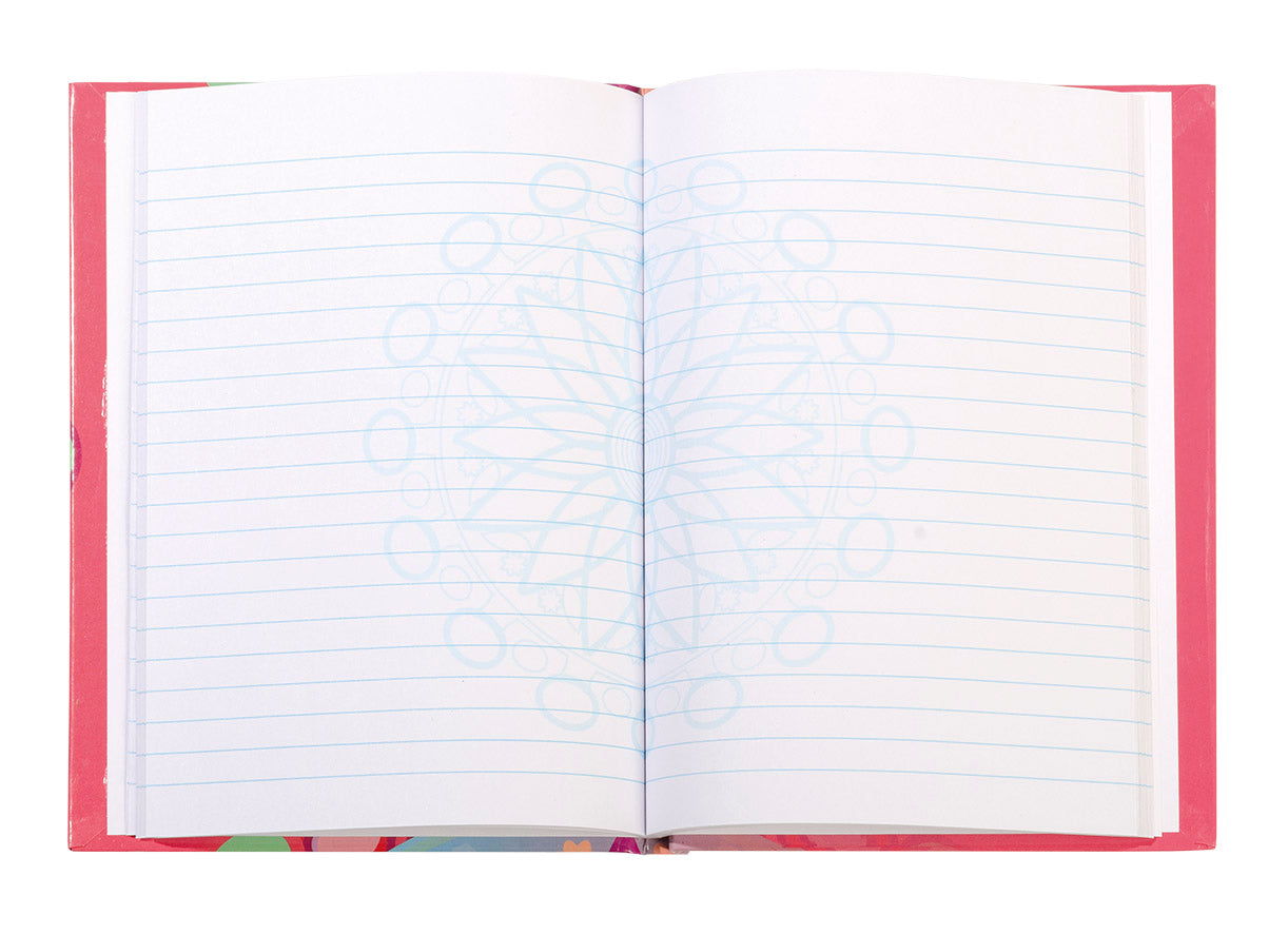 Diamond Paint Notebook Flower Mandala Pink