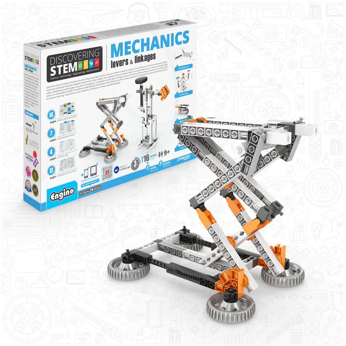 Engino Discovering STEM: Mechanics - Levers & Linkages