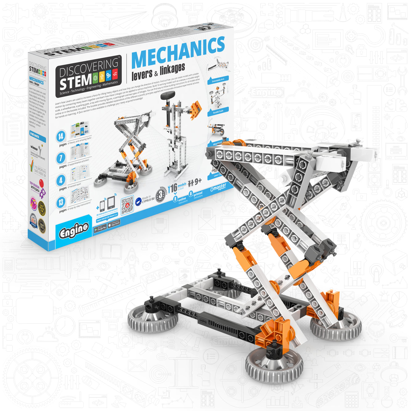Engino Discovering STEM: Mechanics - Levers & Linkages