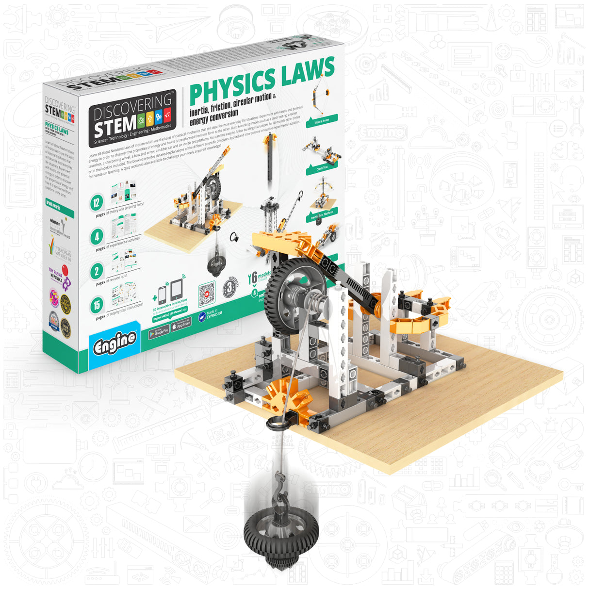 Engino Discovering STEM: Newton's Laws & Inclined Planes