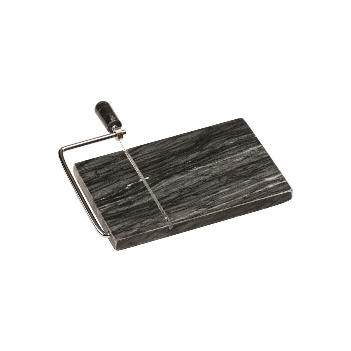 Marmore Black Marble Cheeseboard with Slicer