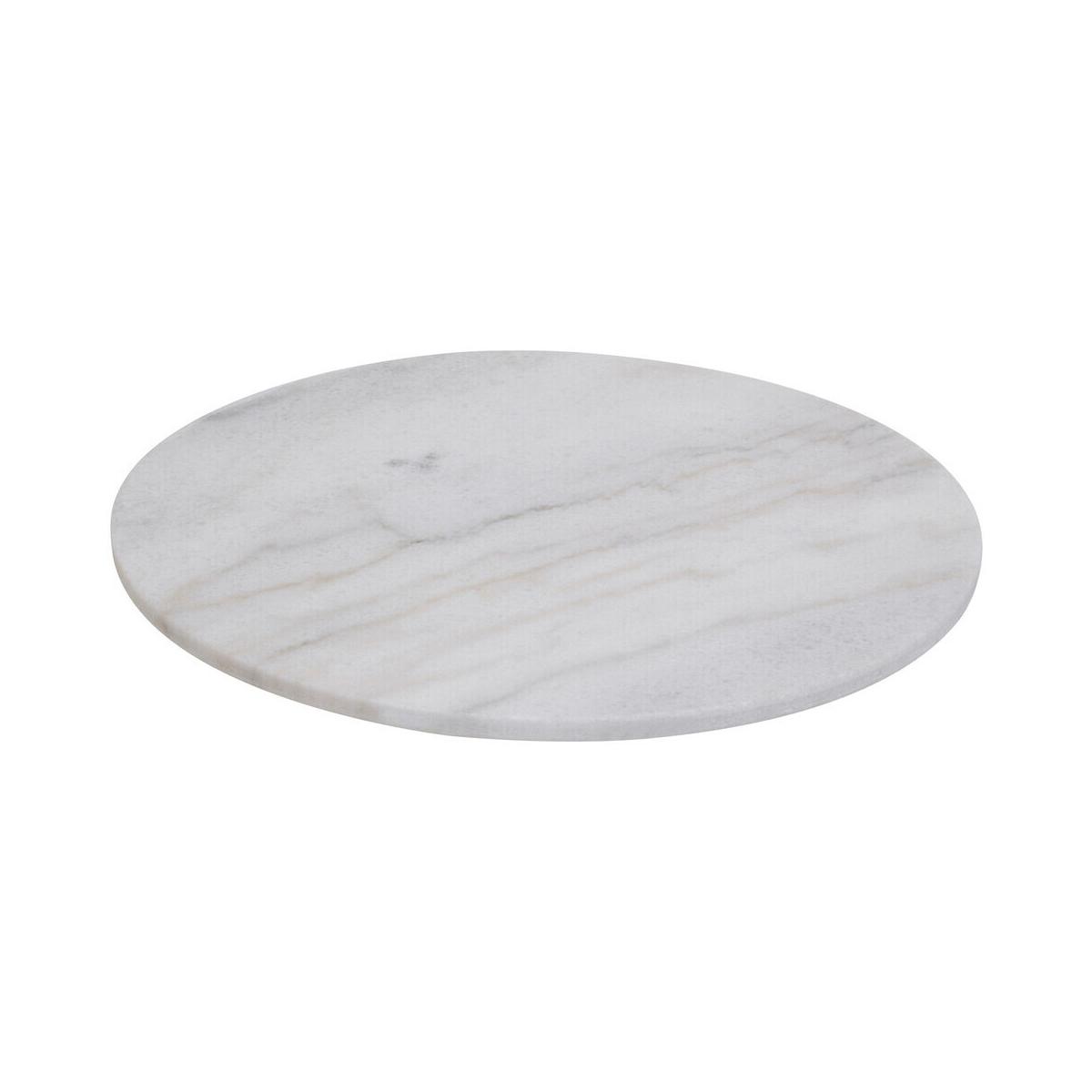 Kindia Round Marble Lazy Susan