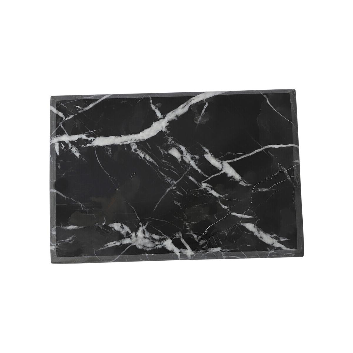 Ziarat Black And Gold Marble Chopping and Serving Board
