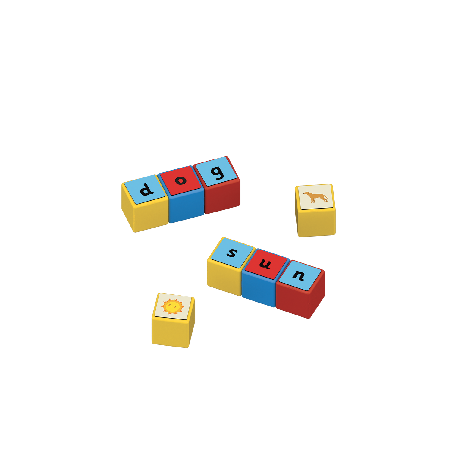 Geomag Magicube Word Building Set 55 Pieces
