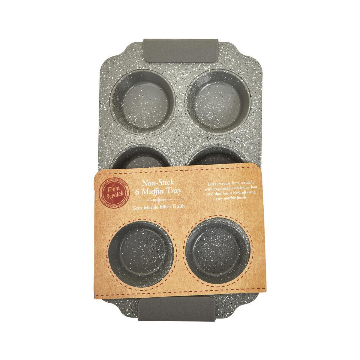 From Scratch Six Cup Marble Effect Muffin Tray