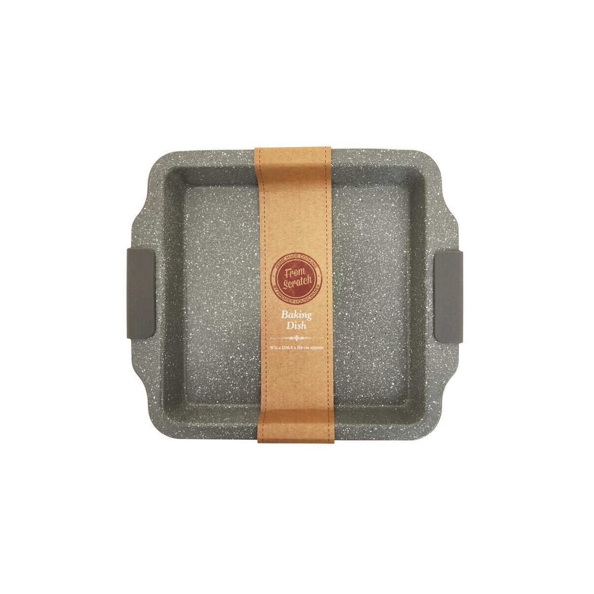 From Scratch Large Grey Square Roasting Tin
