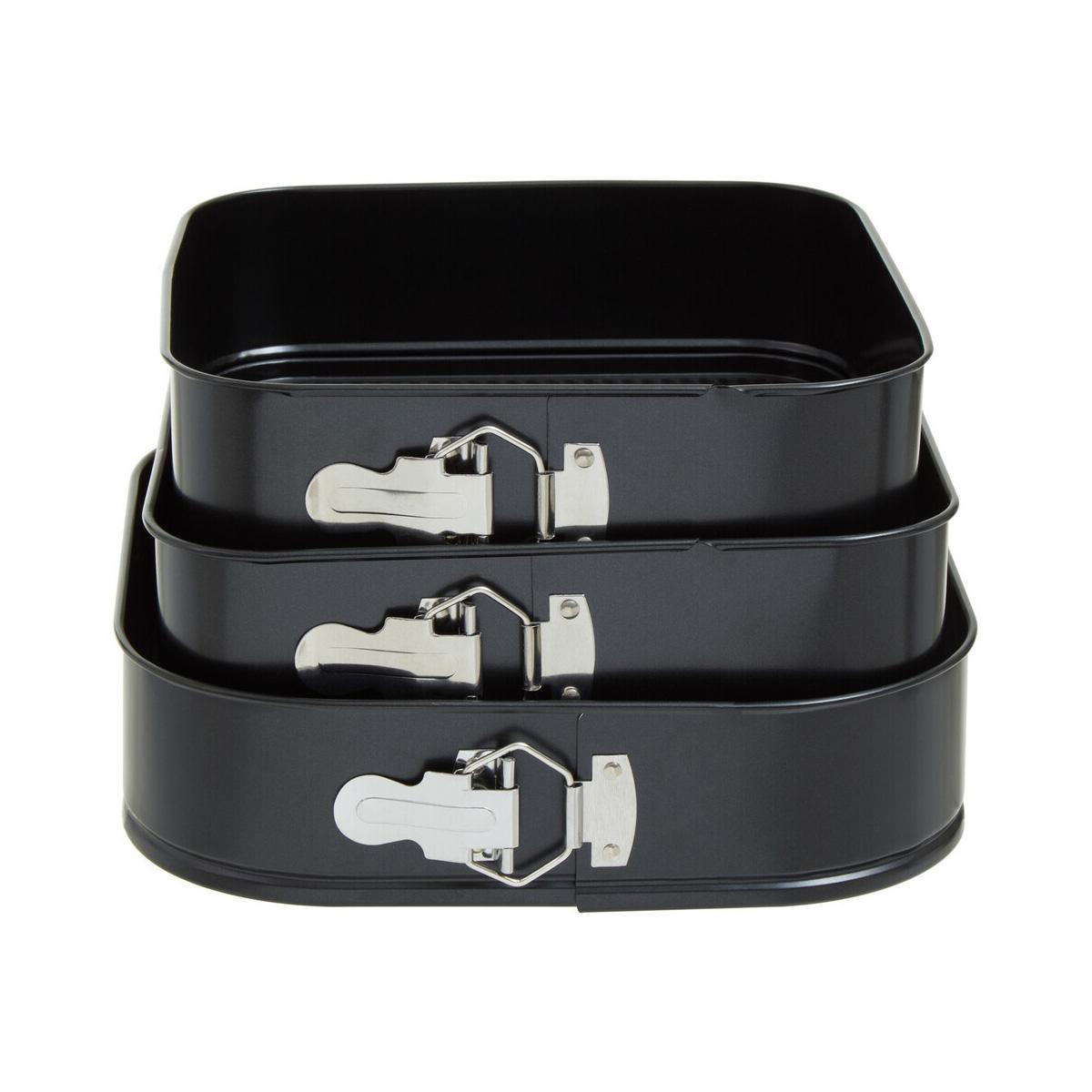 From Scratch Set Of Three Non Stick Square Cake Tins