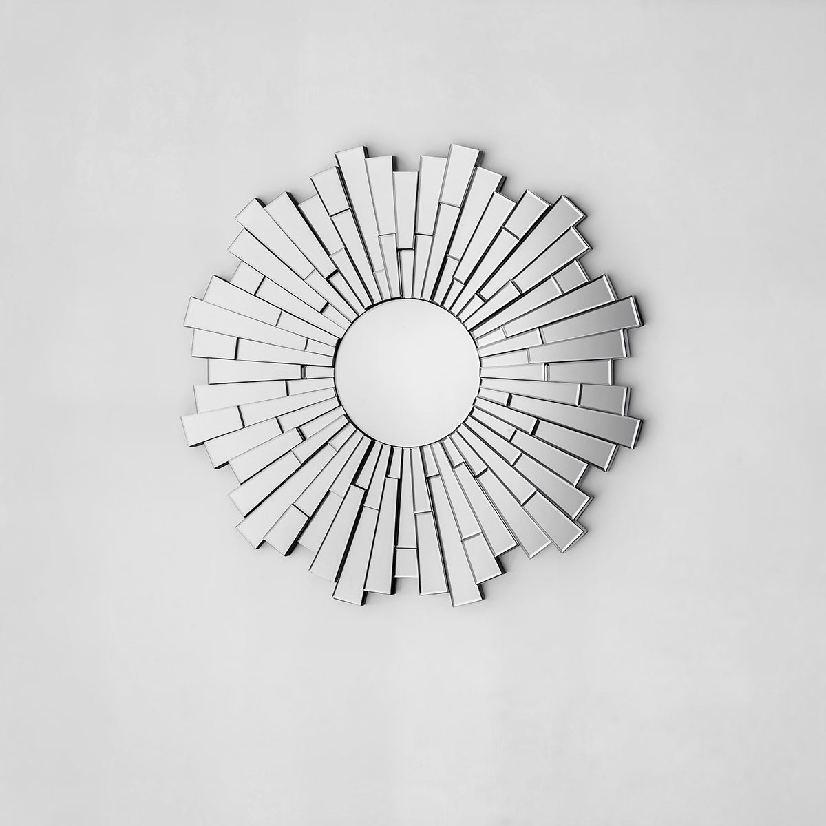 Glitzy Circular Wall Mirror