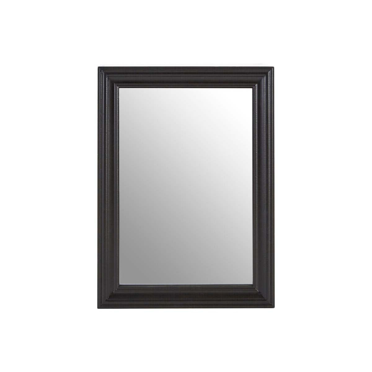 Henley Black Wooden Framed Wall Mirror