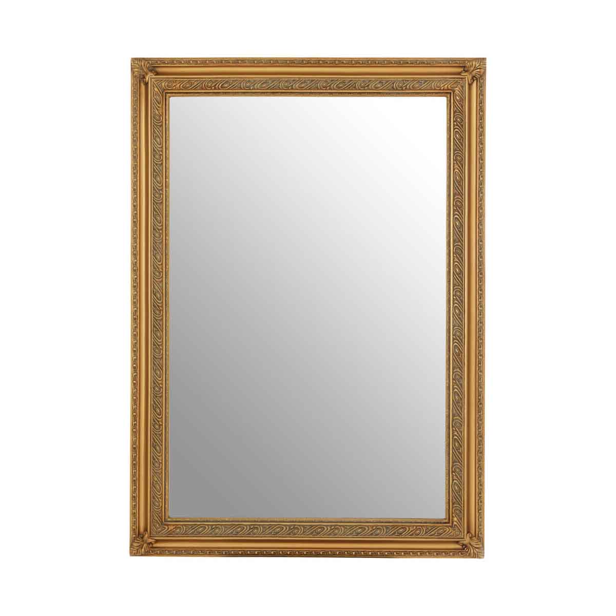 Andrey Gold Finish Wall Mirror.