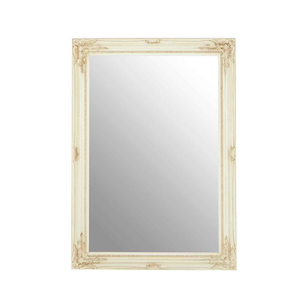 Andrey Bone White Wall Mirror