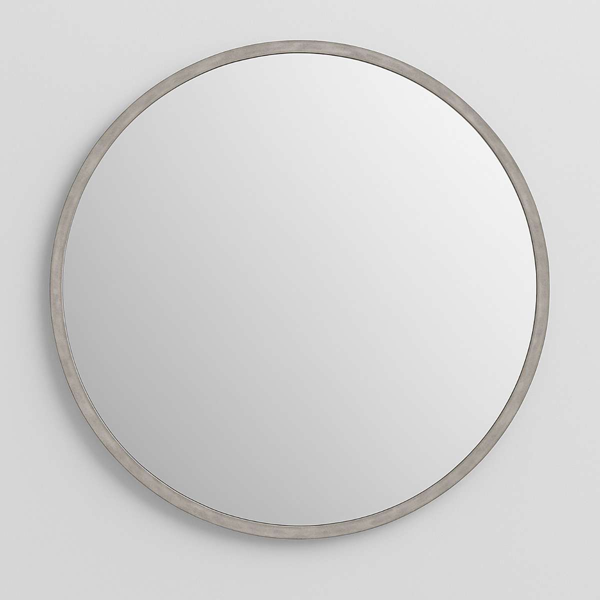 Saska Medium Antique Silver Wall Mirror