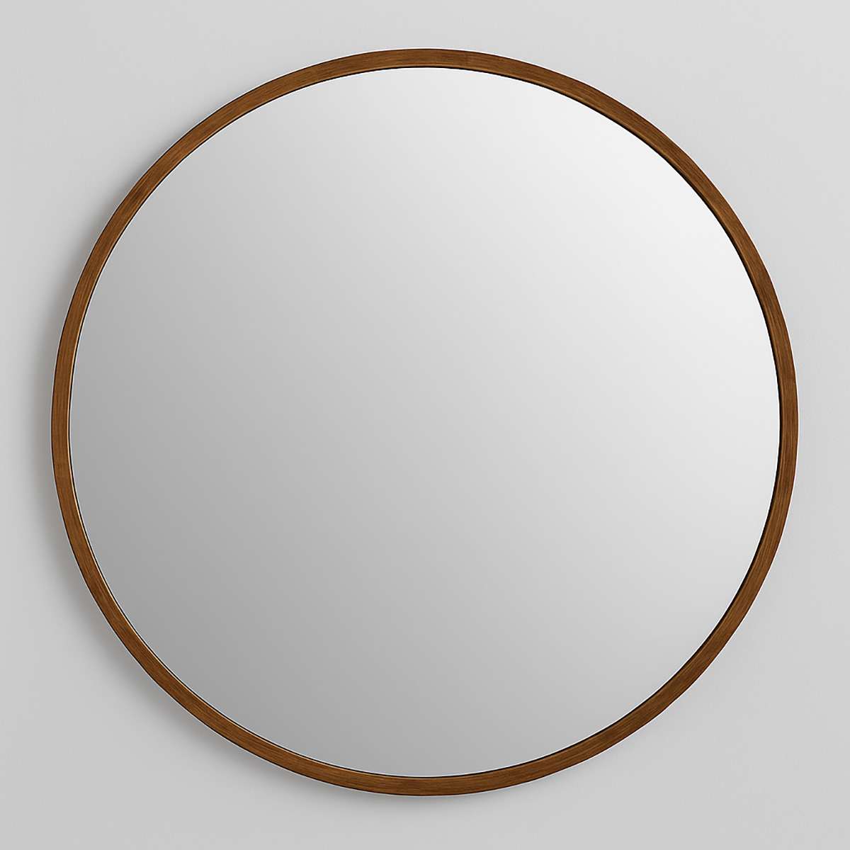 Saska Antique Gold Finish Wall Mirror