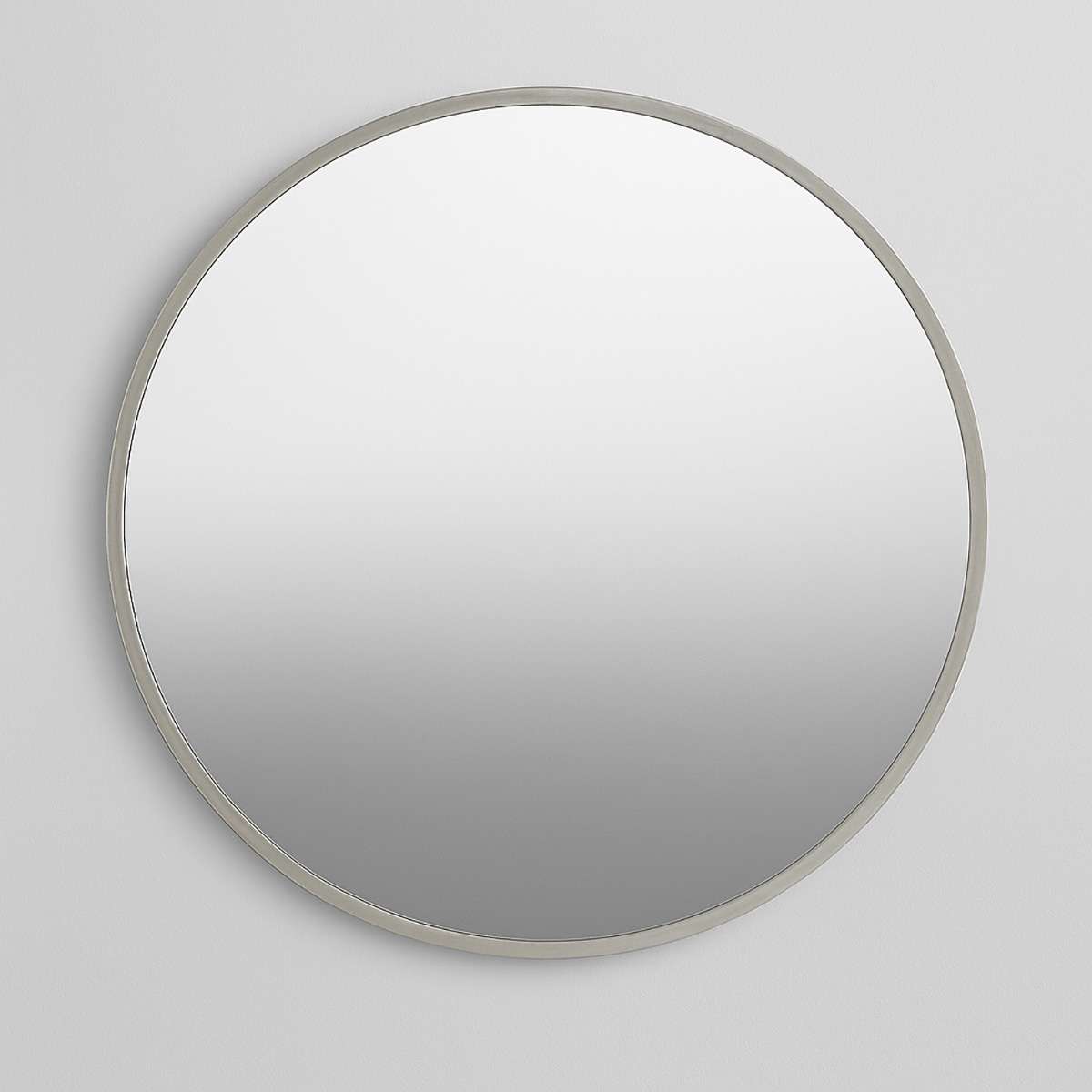 Saska Small Antique Silver Wall Mirror