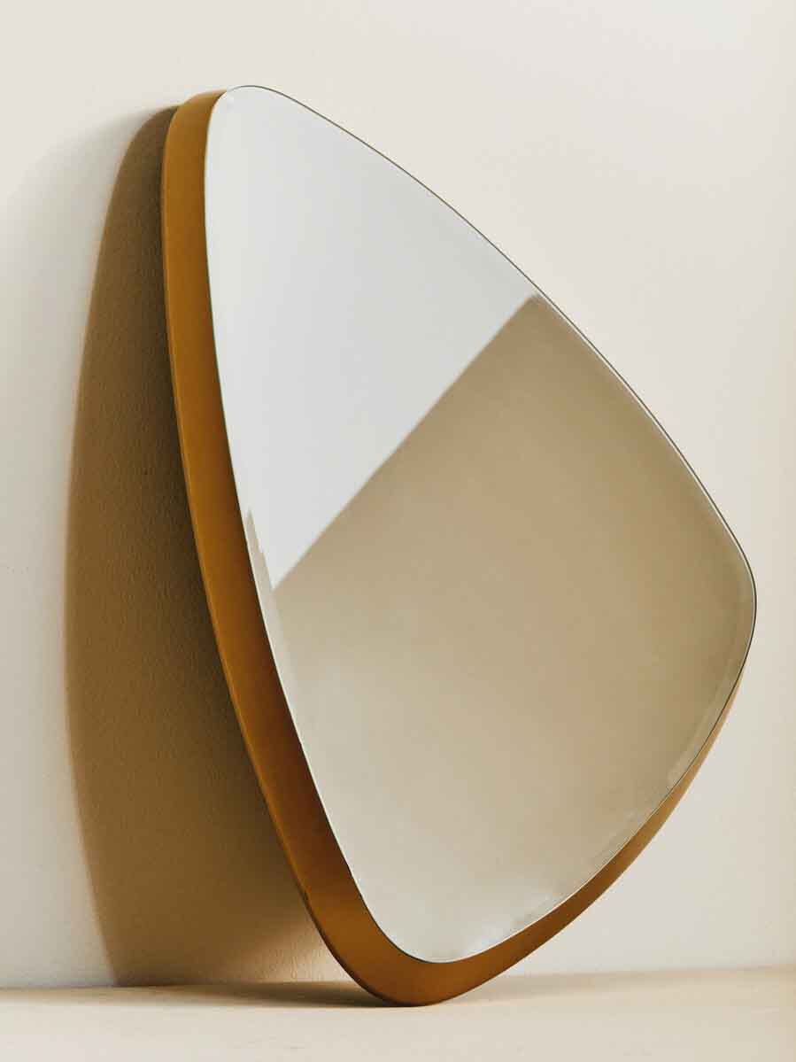 Torino Medium Triangular Wall Mirror
