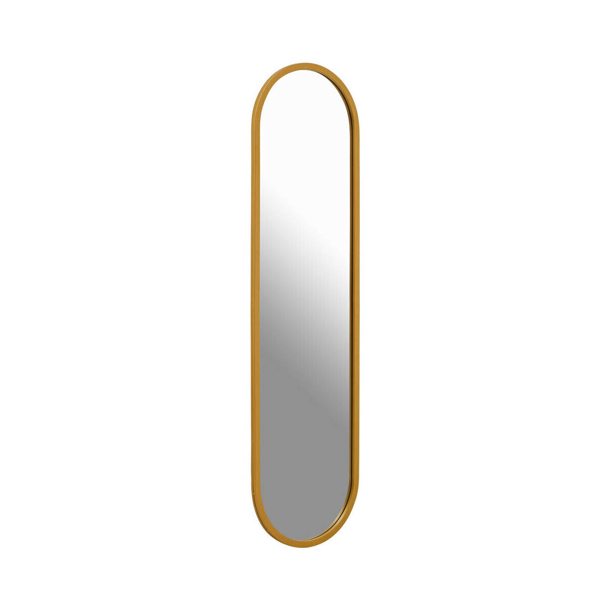 Avento Gold Rounded Edge Wall Mirror