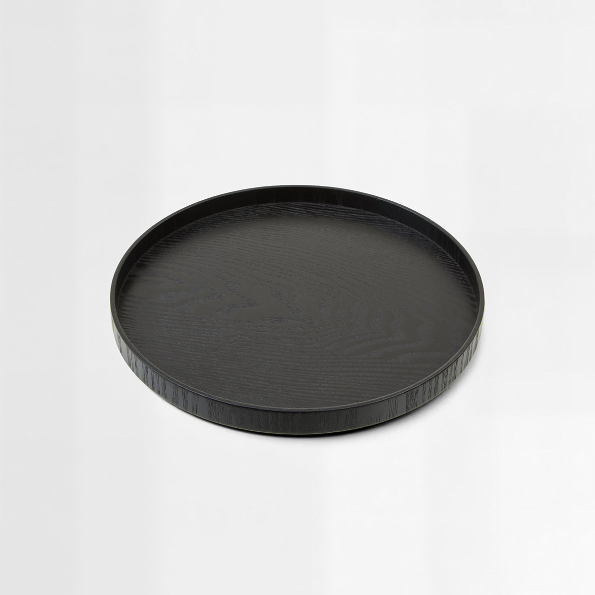 Bessan Medium Black Fir Wood Tray