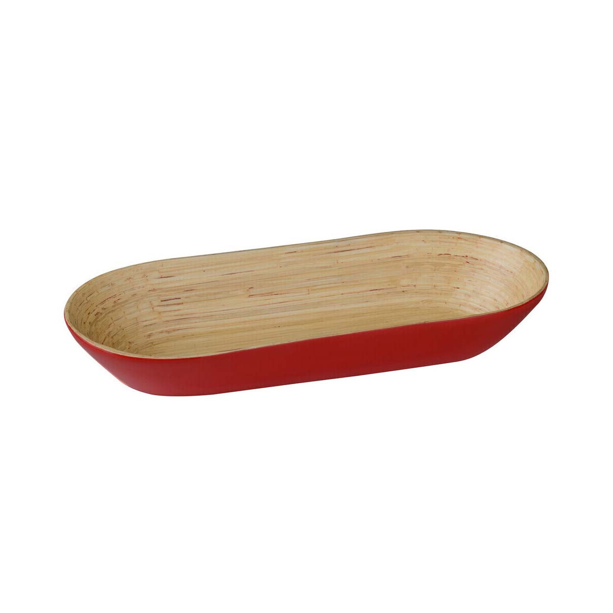 Kyoto Red Oblong Bowl
