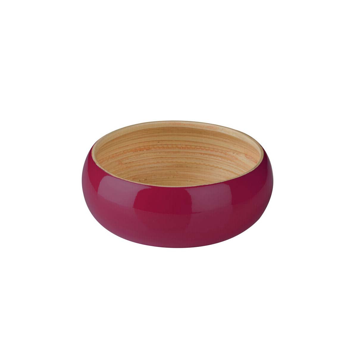 Kyoto Raspberry Round Bowl