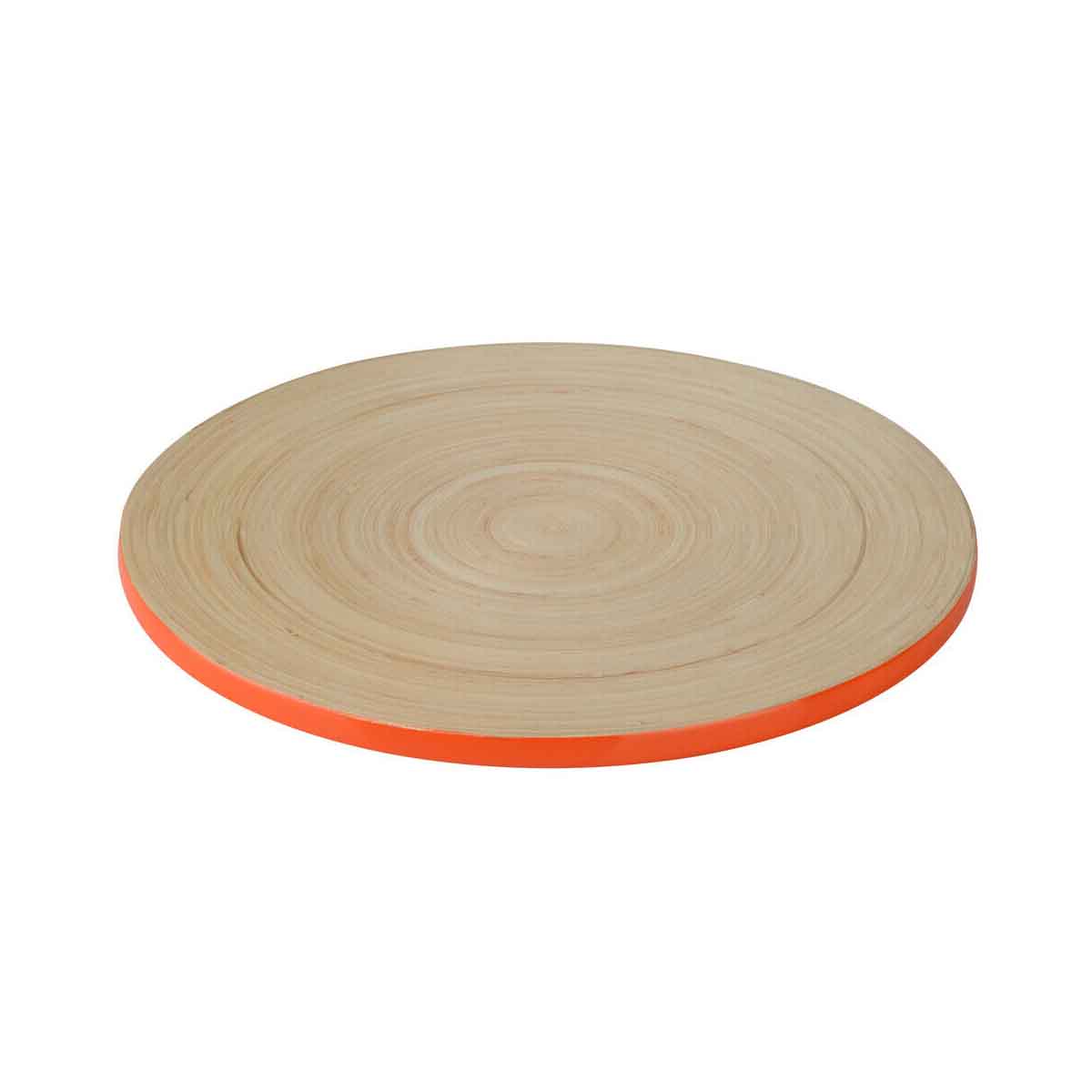 Kyoto Spun Design Orange Bamboo Placemat