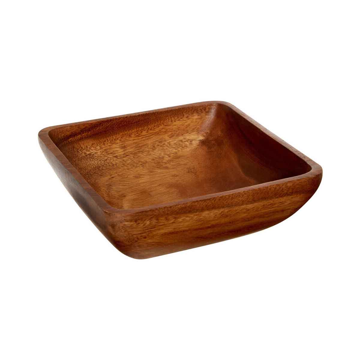 Kora Acacia Large Square Serving Bowl