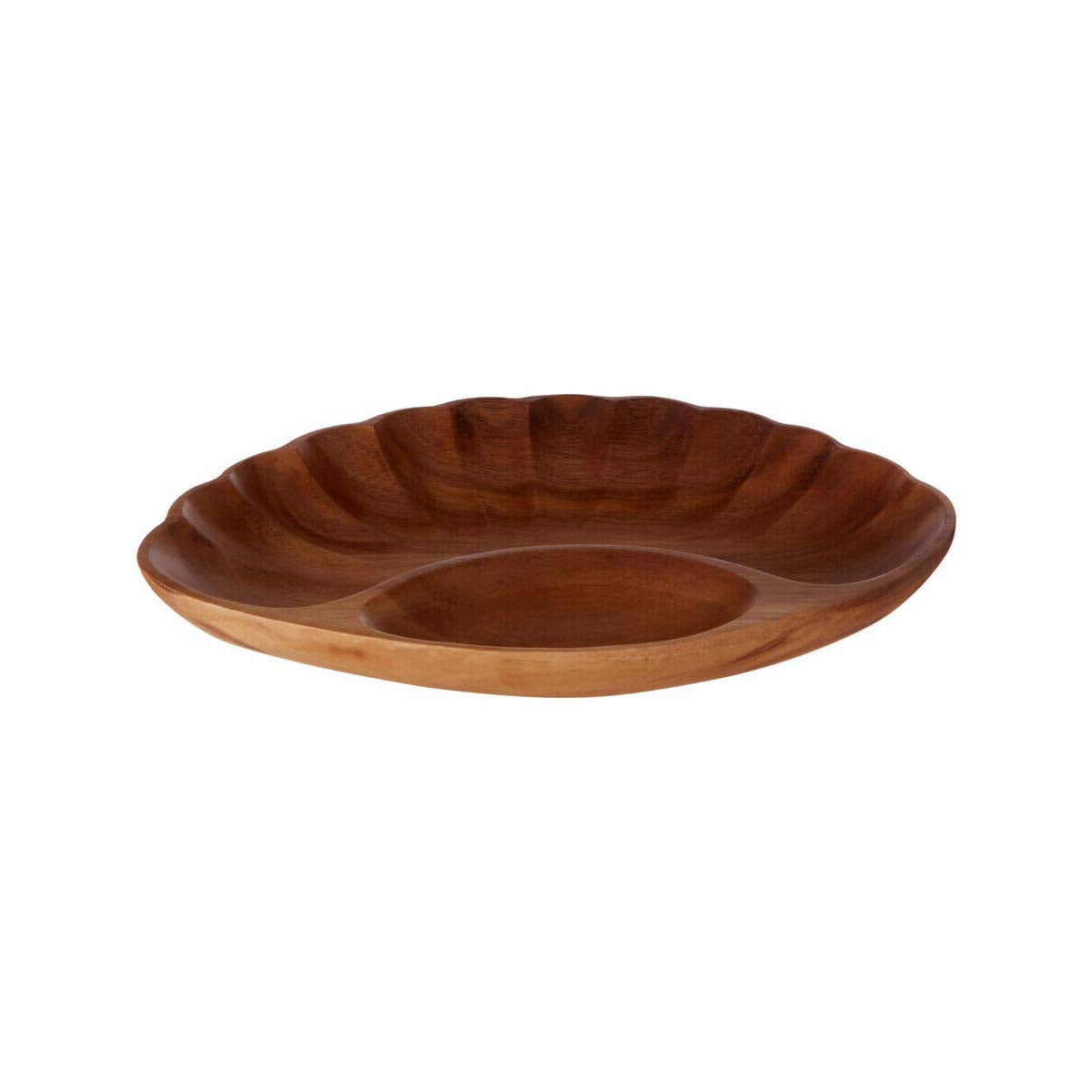 Kora Acacia Chip and Dip Serving Dish