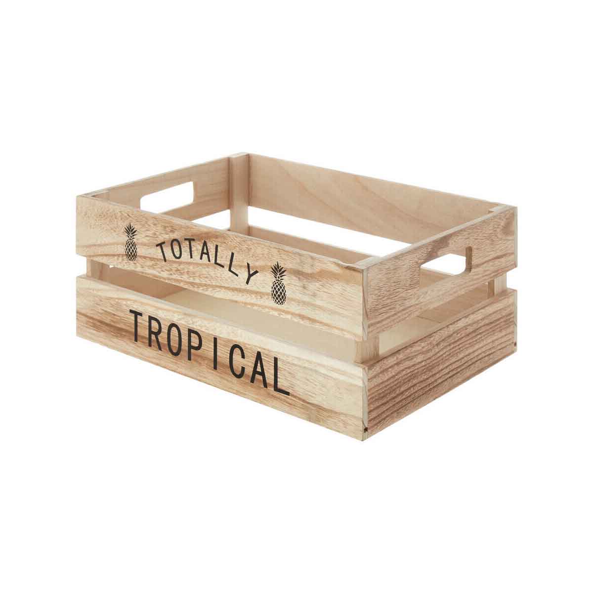 Totally Tropical Natural Fruit Crate