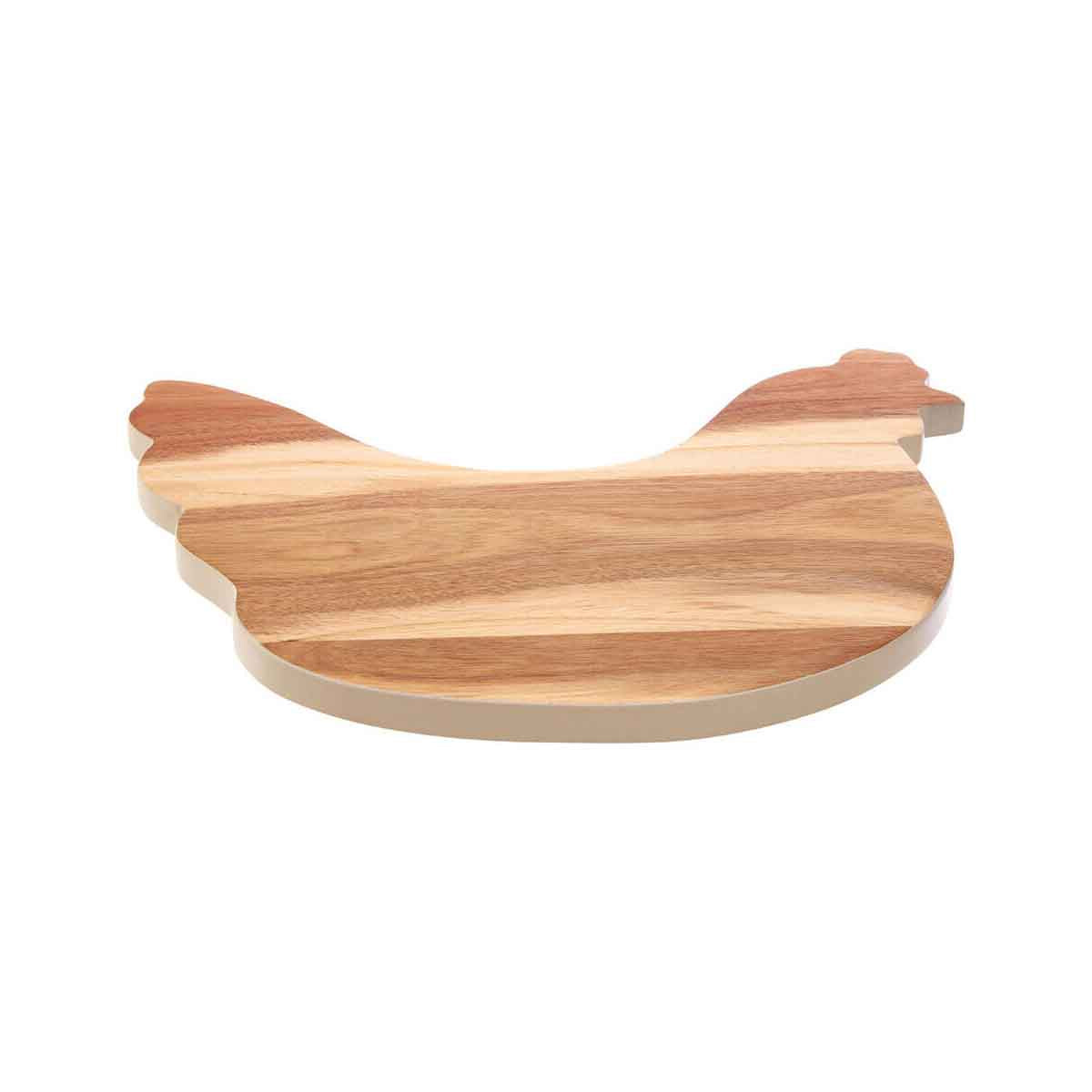 Socorro Cream Edge Hen Chopping and Serving Board