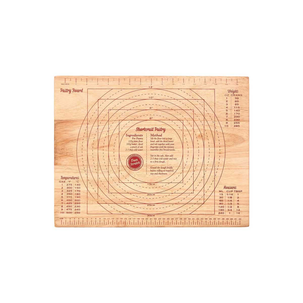 From Scratch Pastry Board