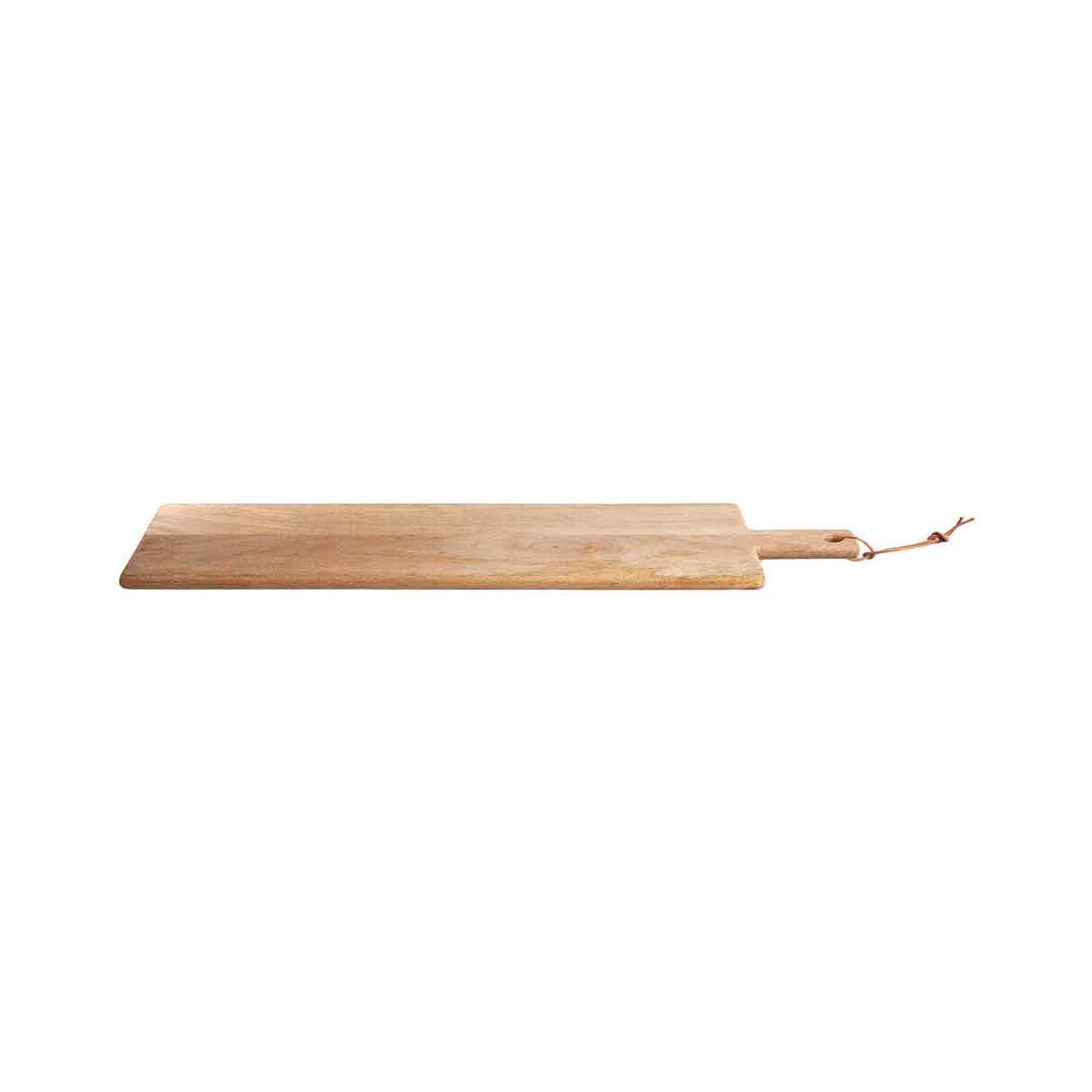 Kolkata Small Mango Wood Paddle Chopping And Serving Board