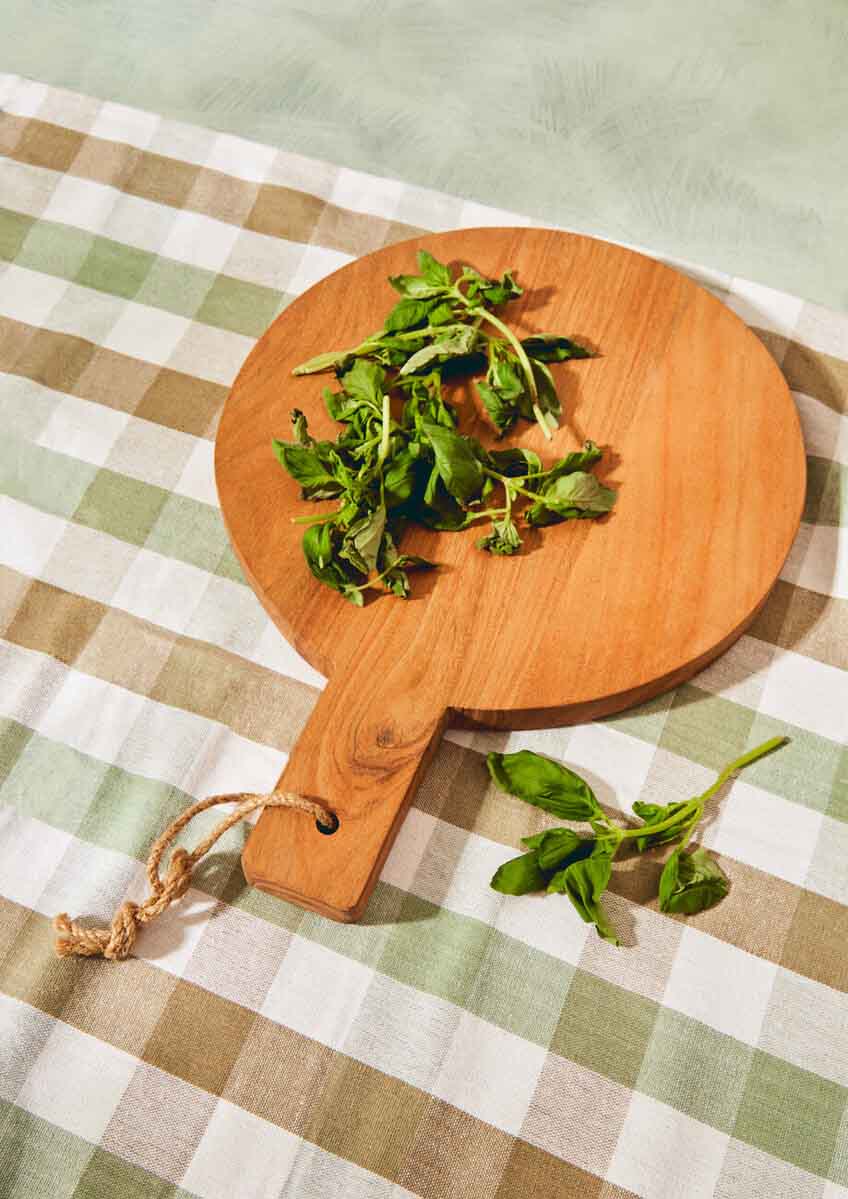 Socorro Acacia Wood Extra Small Round Chopping And Serving Board
