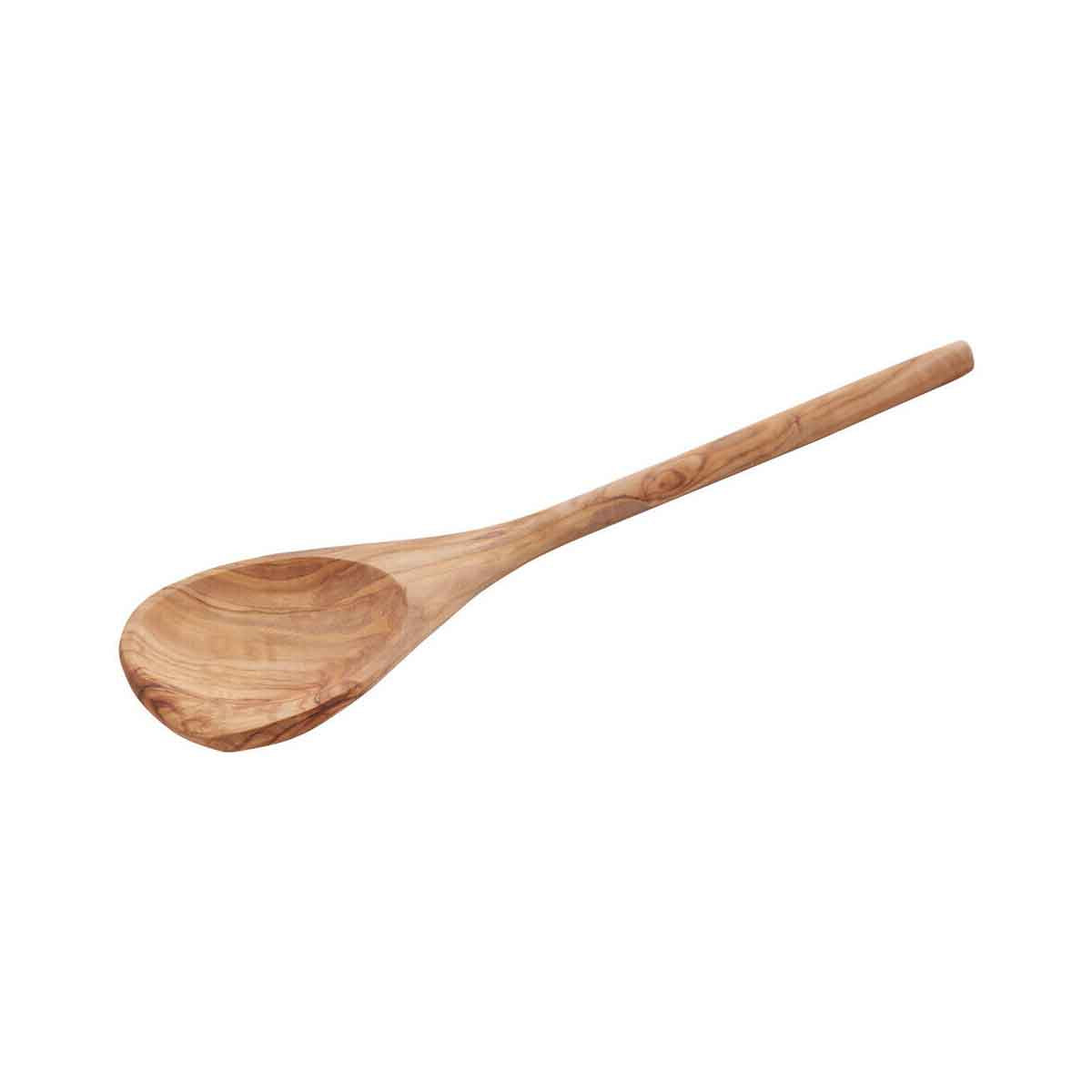 Kora Olive Wood Corner Spoon