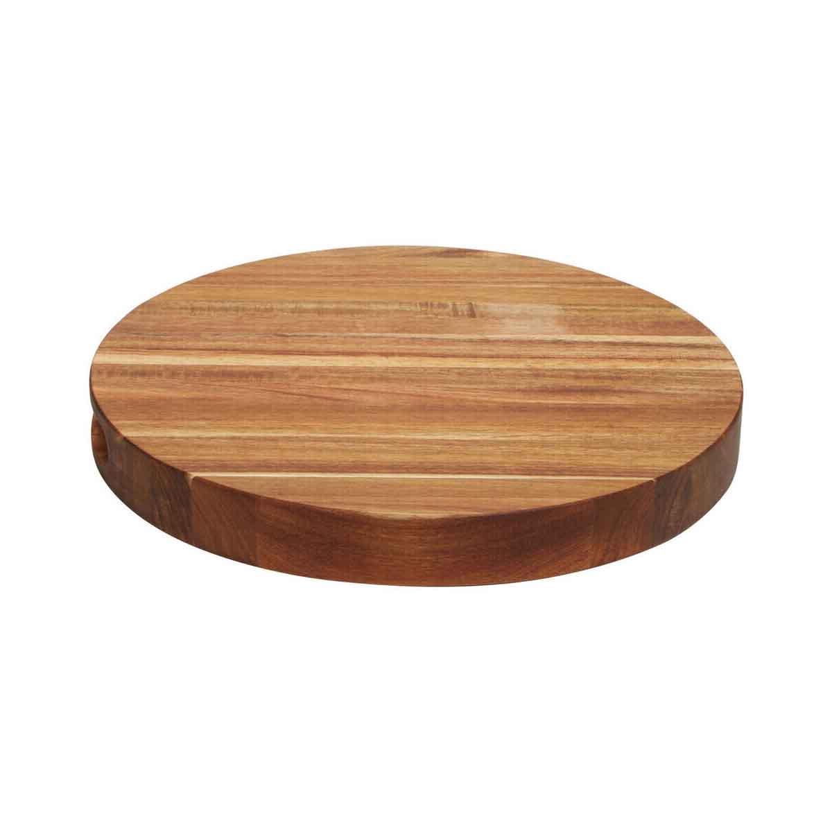Kora Acacia Round Chopping and Serving Board