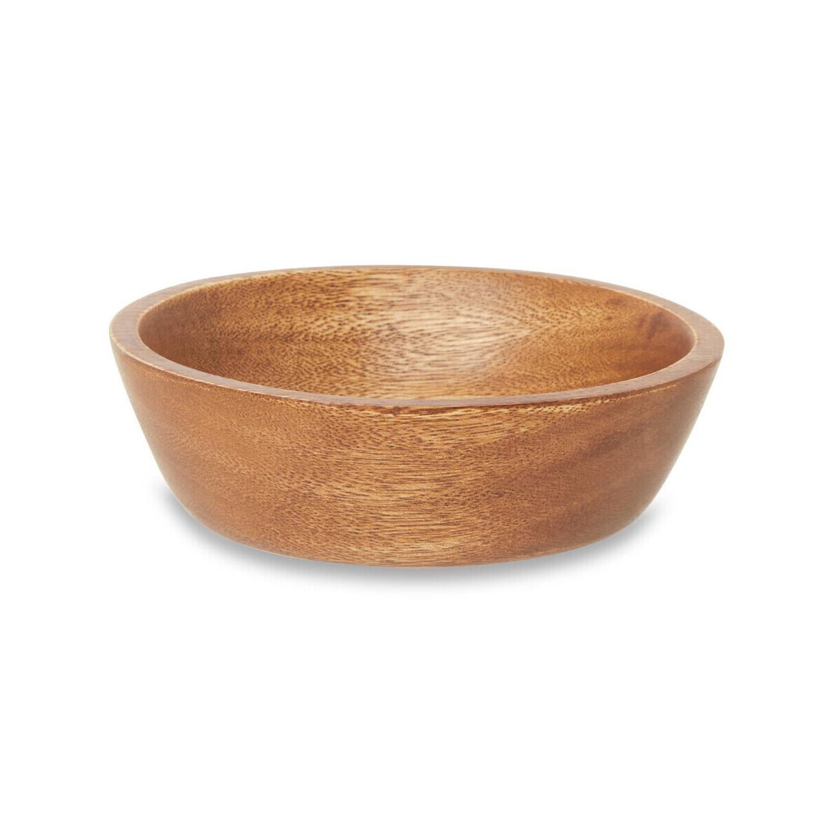 Kora Small Round Bowl in Acacia Wood