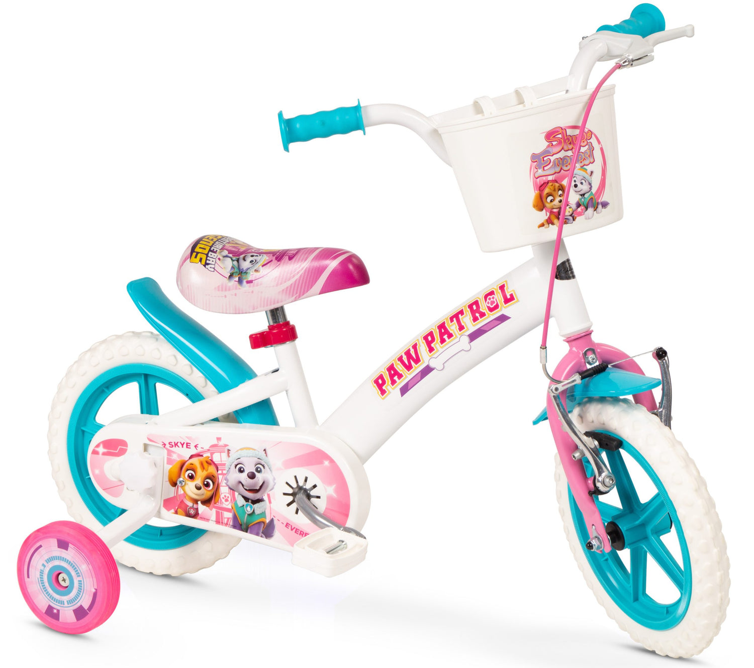 Paw Patrol 12" Bicycle - White