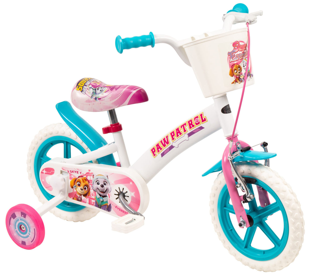 Paw Patrol 12" Bicycle - White