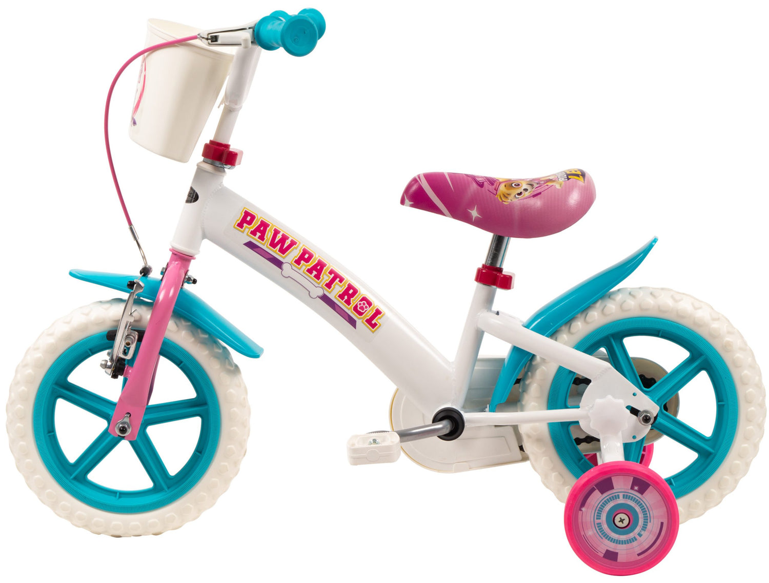 Paw Patrol 12" Bicycle - White