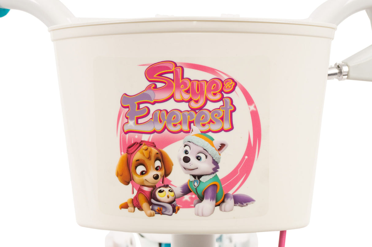 Paw Patrol 12" Bicycle - White