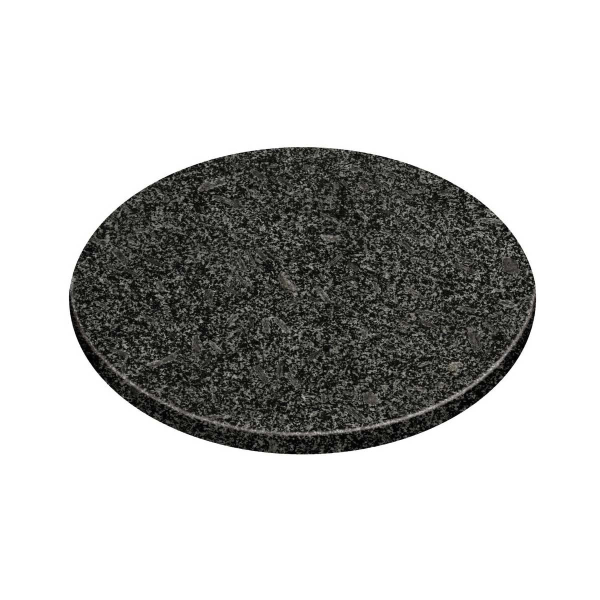 Norse Granite Black Speckled Round Chopping and Serving Board