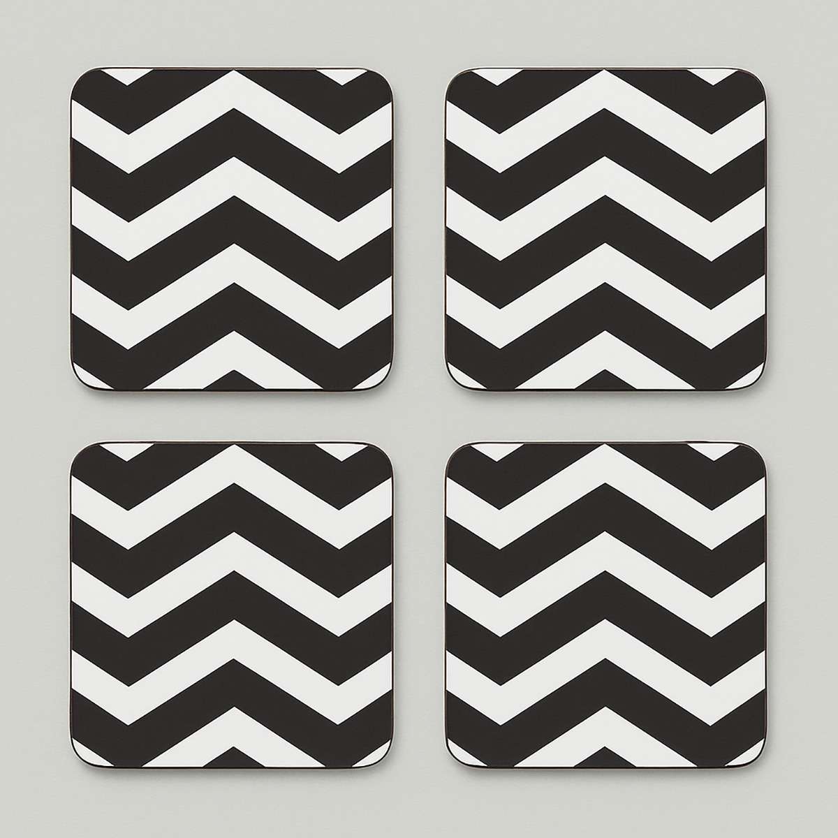 Chevron Set Of Four Coasters