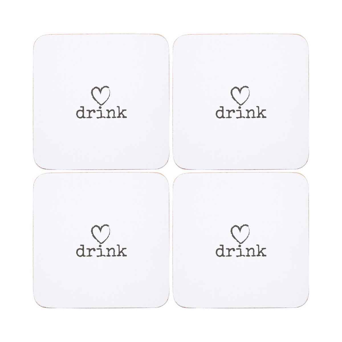 Charm Set Of Four Drink Coasters
