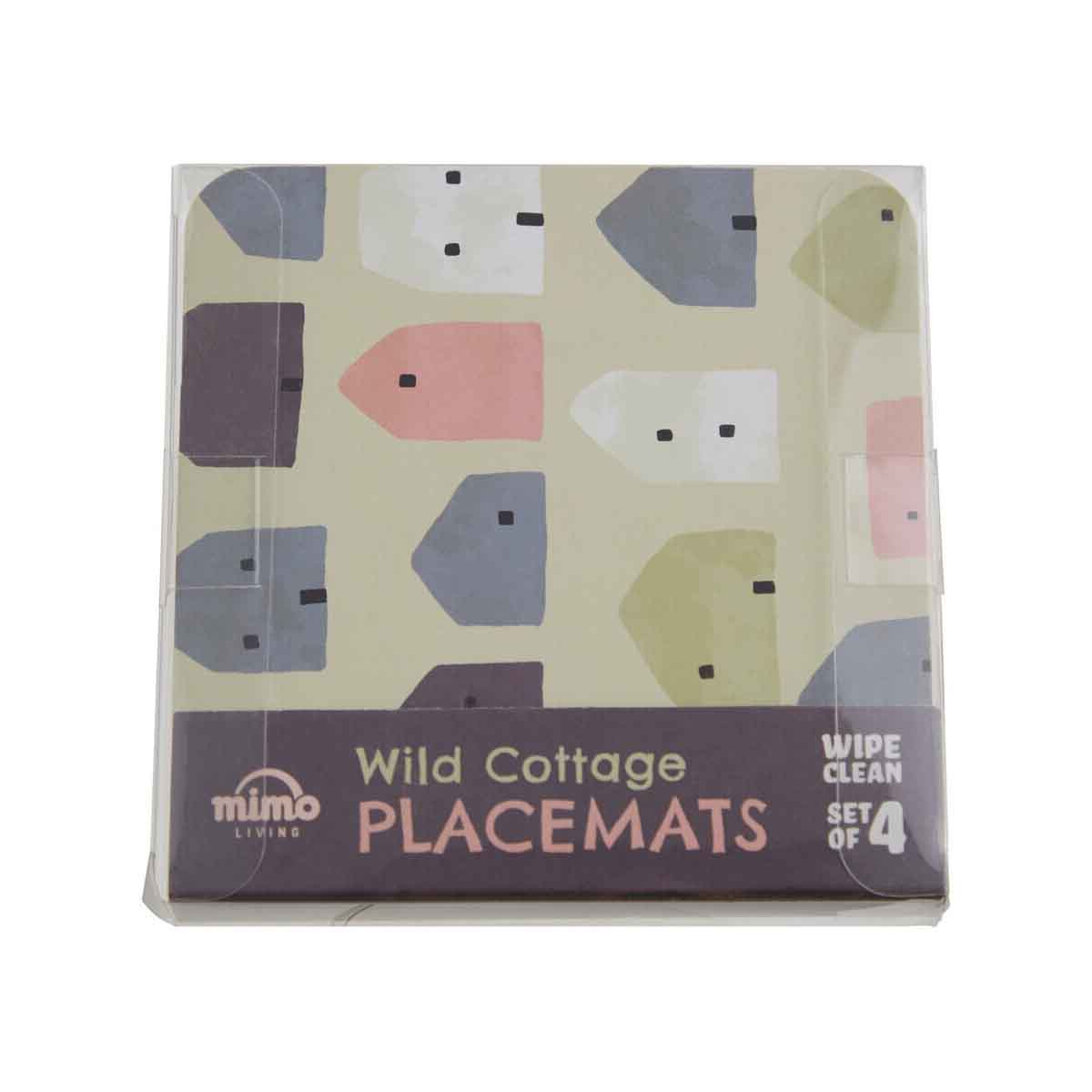 Calcot 4Pc Square Wild Cottage Coasters
