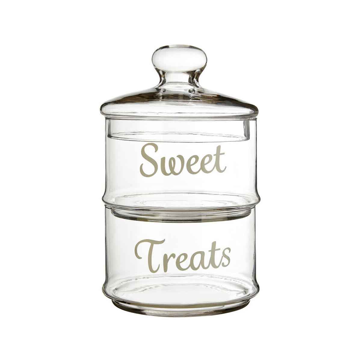 Stackable 2pc Storage Jar